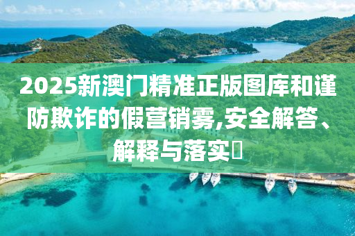 2025新澳门精准正版图库和谨防欺诈的假营销雾,安全解答、解释与落实?