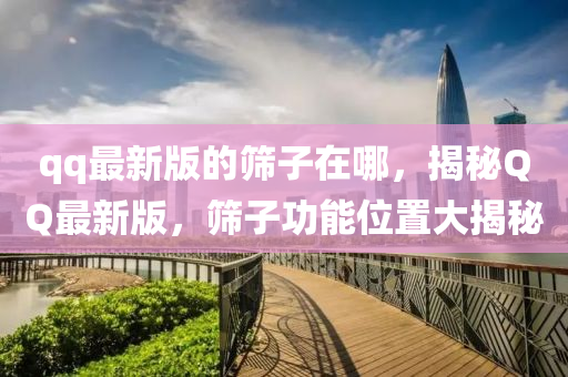 qq最新版的筛子在哪，揭秘QQ最新版，筛子功能位置大揭秘