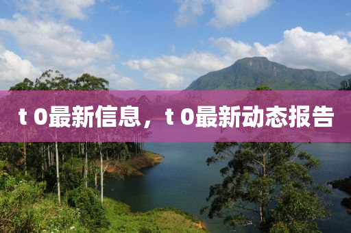 t 0最新信息，t 0最新动态报告