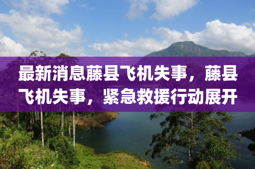 最新消息藤县飞机失事，藤县飞机失事，紧急救援行动展开