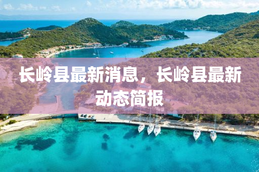 长岭县最新消息，长岭县最新动态简报